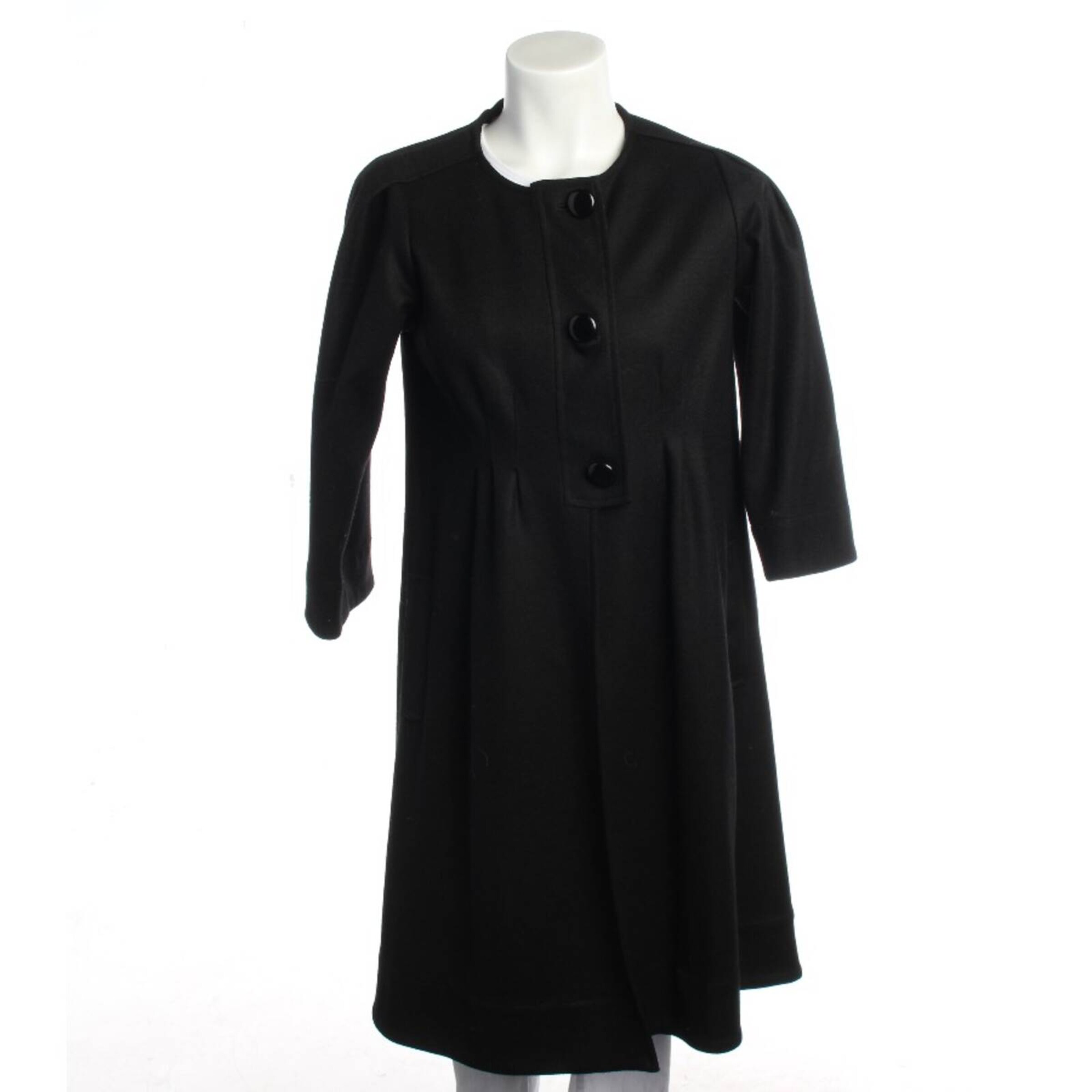 Diane von Furstenberg Jacket & Coat in M in Black: front