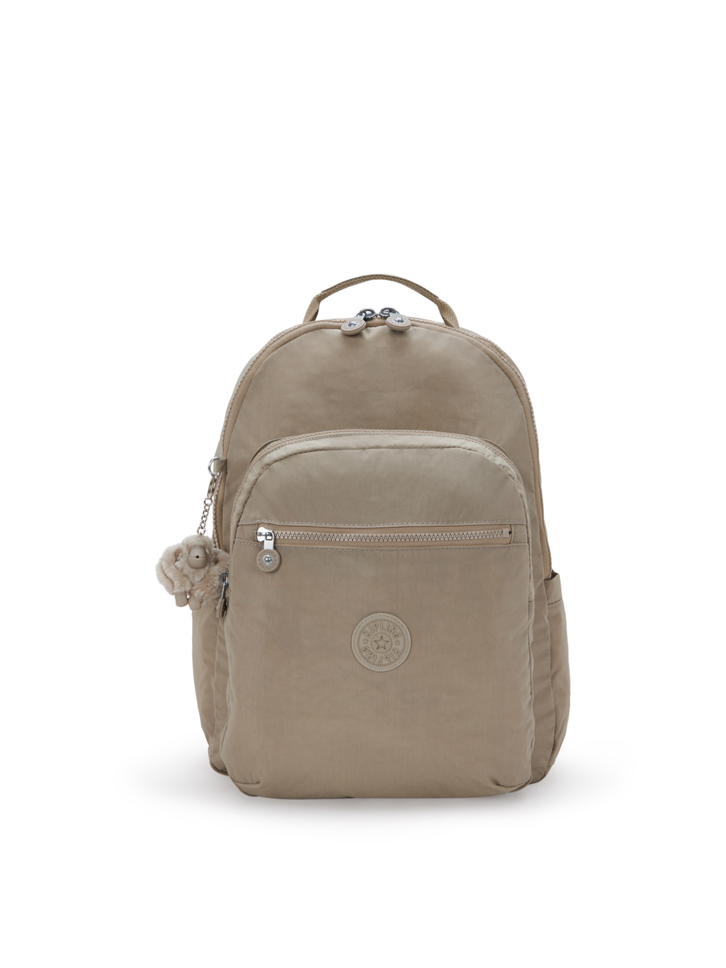 Sac à dos 'SEOUL LAP' KIPLING en beige : devant