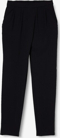 ONE MORE STORY Regular Pants in Black: front