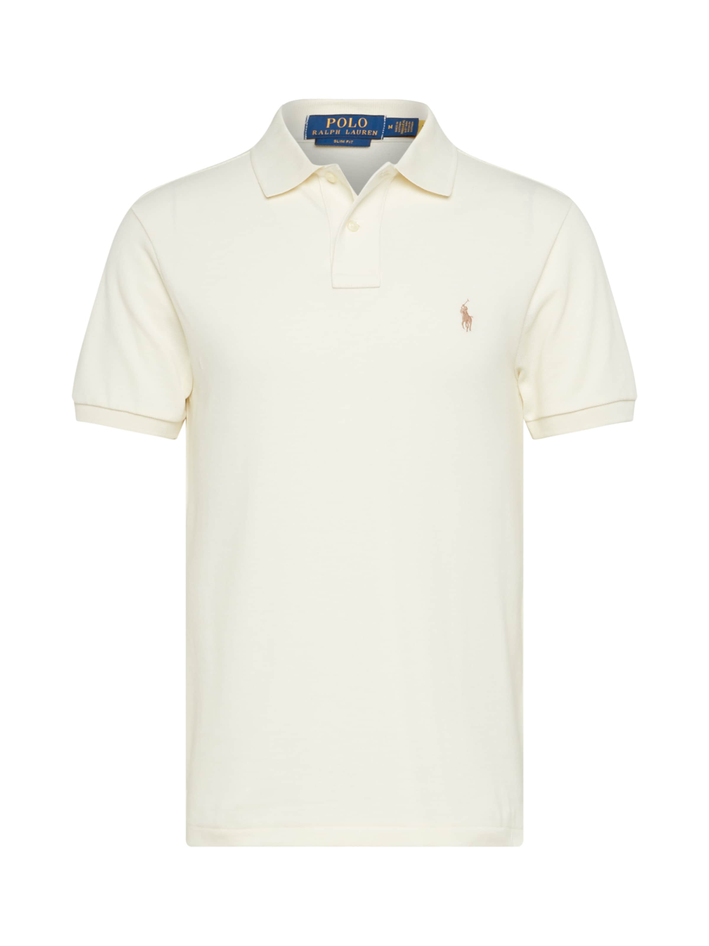 Tricou de la Polo Ralph Lauren pe bej: față