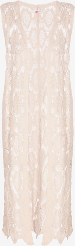 smėlio IZIA Megzta liemenė 'Boho': priekis