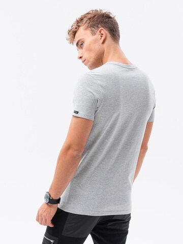 Ombre T-Shirt 'S1369' in Grau