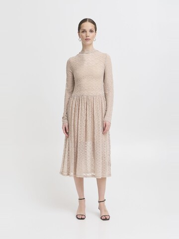 ICHI - Vestido ' IXLACEY ' en beige