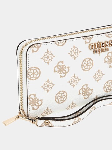 Porte-monnaies 'Laurel' GUESS en blanc