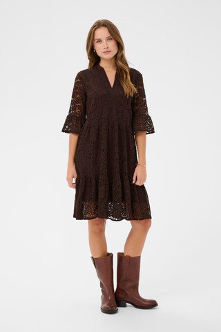 SAINT TROPEZ - Vestido 'Zanna' em castanho