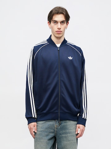 ADIDAS ORIGINALS Sweatvest 'SST Adicolor Classics' in Blauw