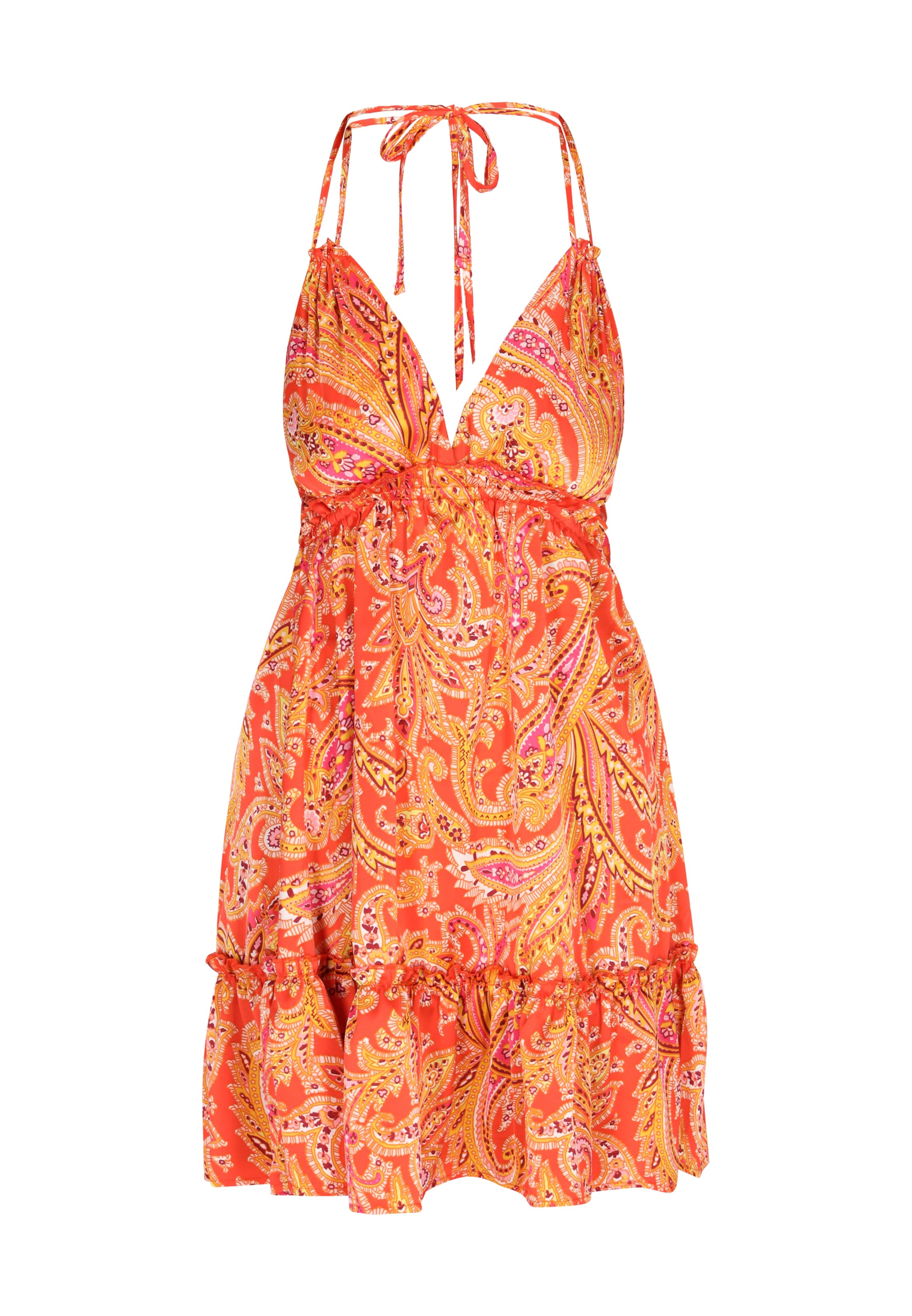 ebeeza Šaty 'Spring Summer' - Oranžová: predná strana