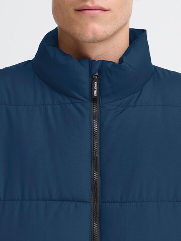 BLEND Winterjas ' BHElma ' in Blauw