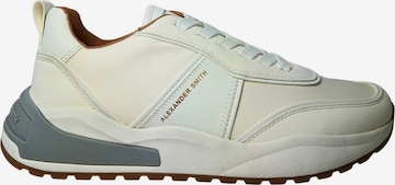 Alexander Smith - Zapatillas deportivas bajas en blanco: frente