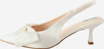 Escarpins à bride arrière 'Forever Comfort® ' Next en blanc : devant