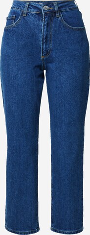 Regular Jeans de la Dorothy Perkins pe albastru: față