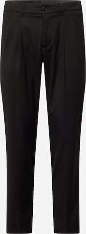 DRYKORN Regular Pants 'LEEK' in Black: front
