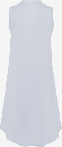 Hanro Nightgown ' Cotton Deluxe 90cm ' in Blue
