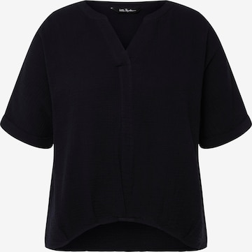 Ulla Popken Blouse in Zwart: voorkant