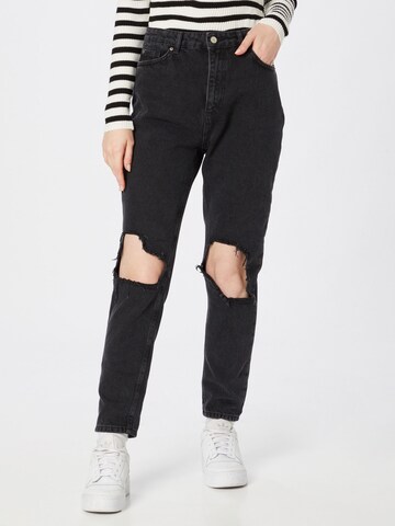 Trendyol Regular Jeans in Black: front