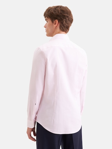 SEIDENSTICKER Slim fit Zakelijk overhemd in Roze