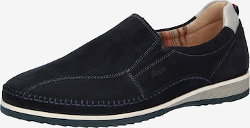 SIOUX Moccasins ' Hajoko-700 ' in Blue: front