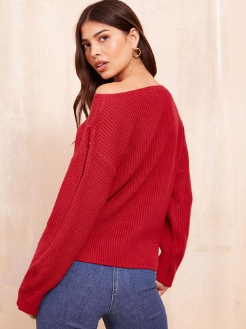 Friends Like These Pullover in Rot