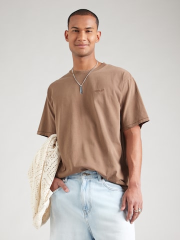 LEVI'S ® Majica 'Red Tab' | rjava barva: sprednja stran