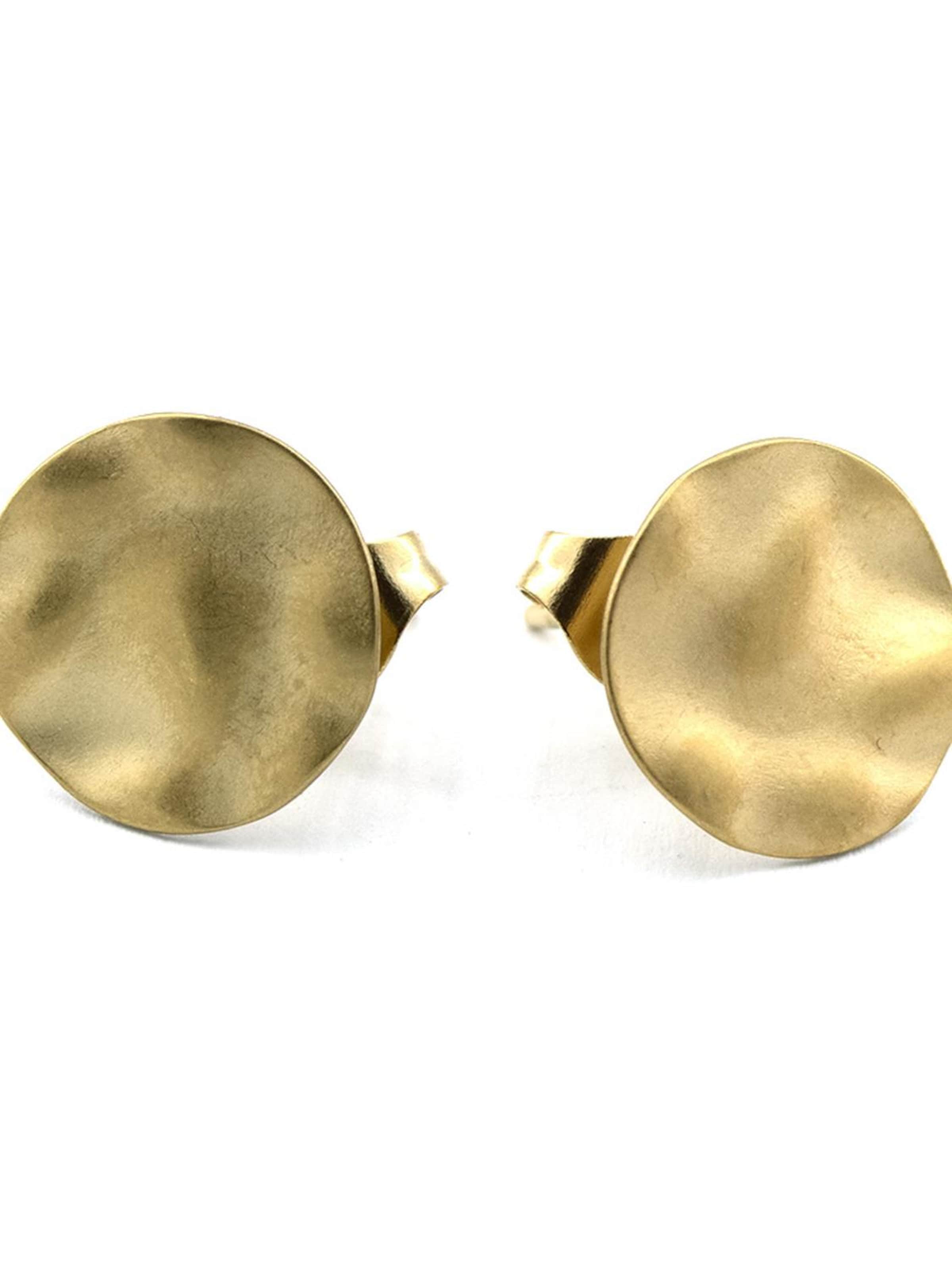 Sergio Engel Ohrringe 'Sienna 01' in Gold: Vorderseite