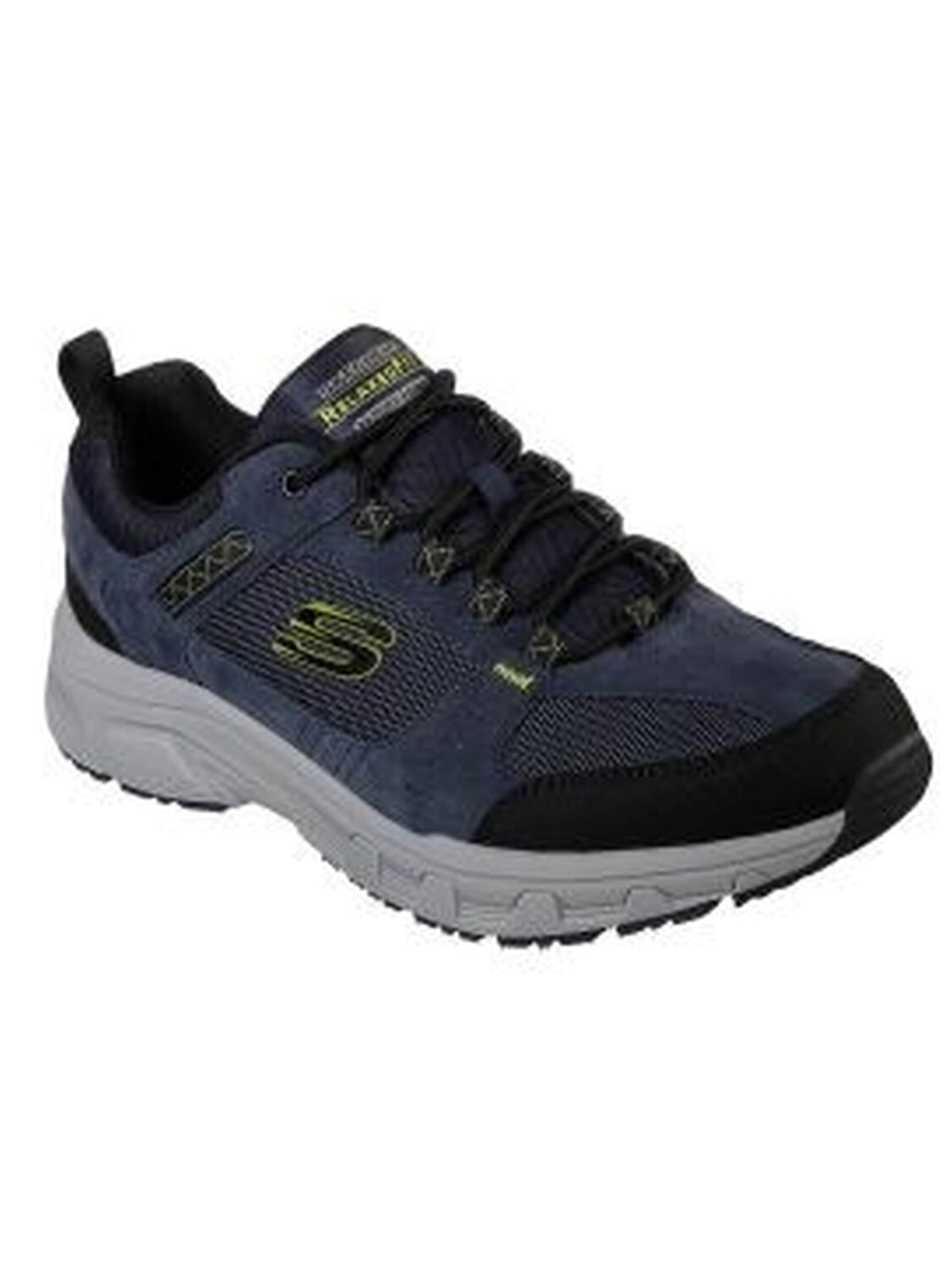 SKECHERS Schnürschuh 'Schnürschuh Herren 51893 NVLM Kunststoff (Synthetik) in blau'‌‌‌‌‌‌ in Blau: Vorderseite