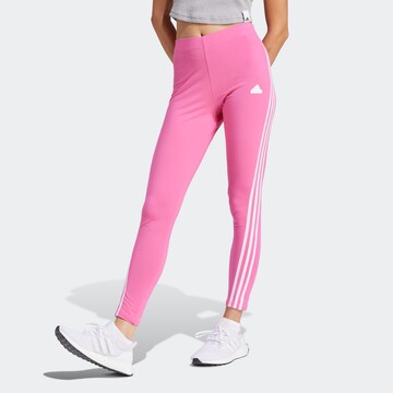 ADIDAS SPORTSWEAR Skinny Workout Pants in Pink: front