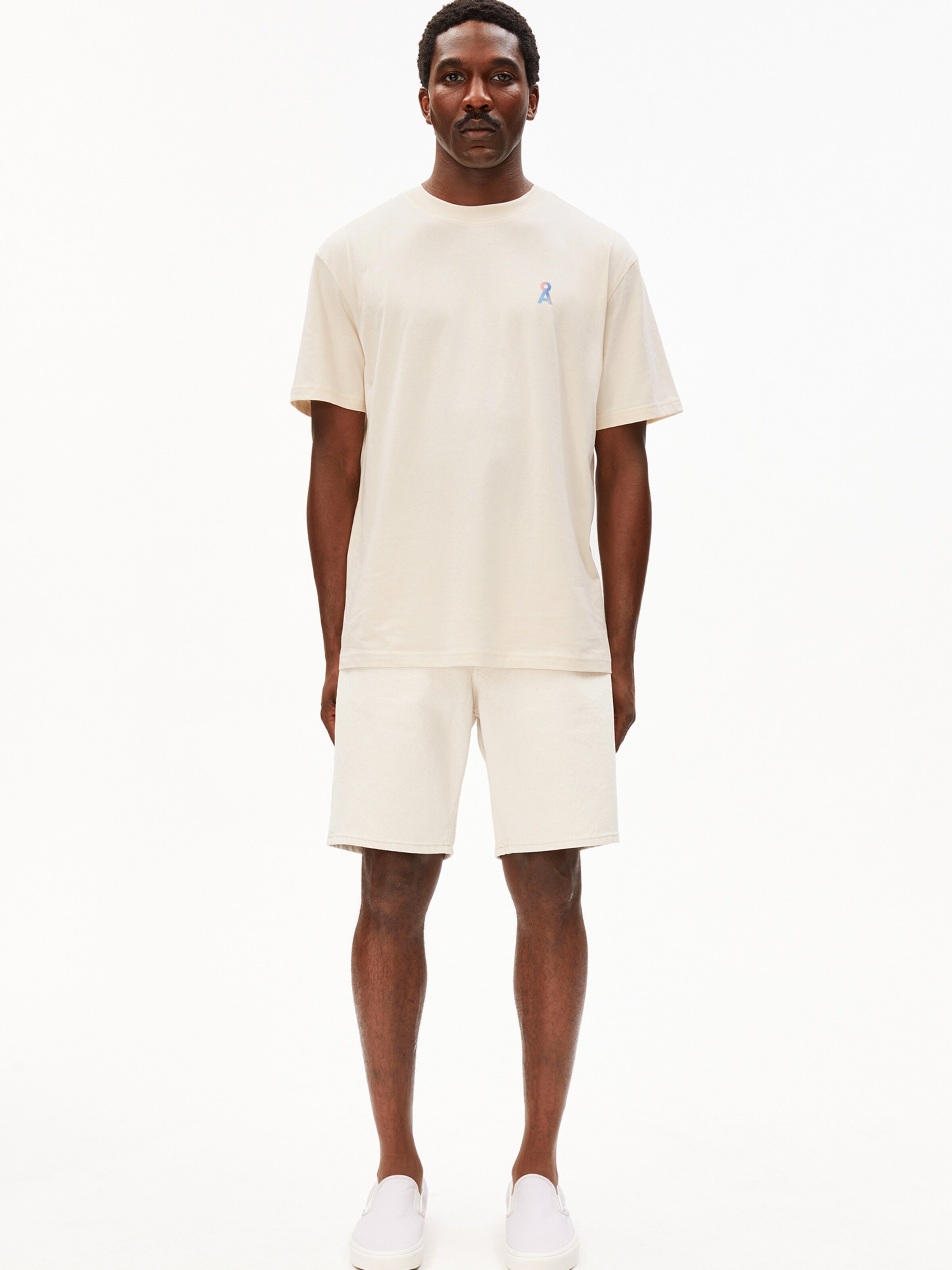 ARMEDANGELS Regular Pants in Beige: front