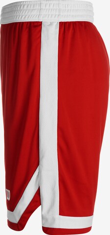 WILSON Loosefit Sportbroek in Rood