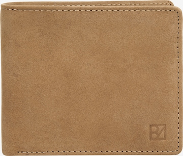 BODENSCHATZ Wallet 'Bodenschatz Geldbörse BICOLOUR' in Brown: front