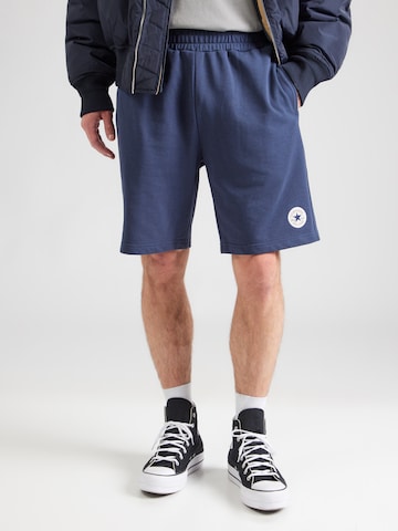 CONVERSE Loosefit Παντελόνι 'CHUCK' σε μπλε: μπροστά