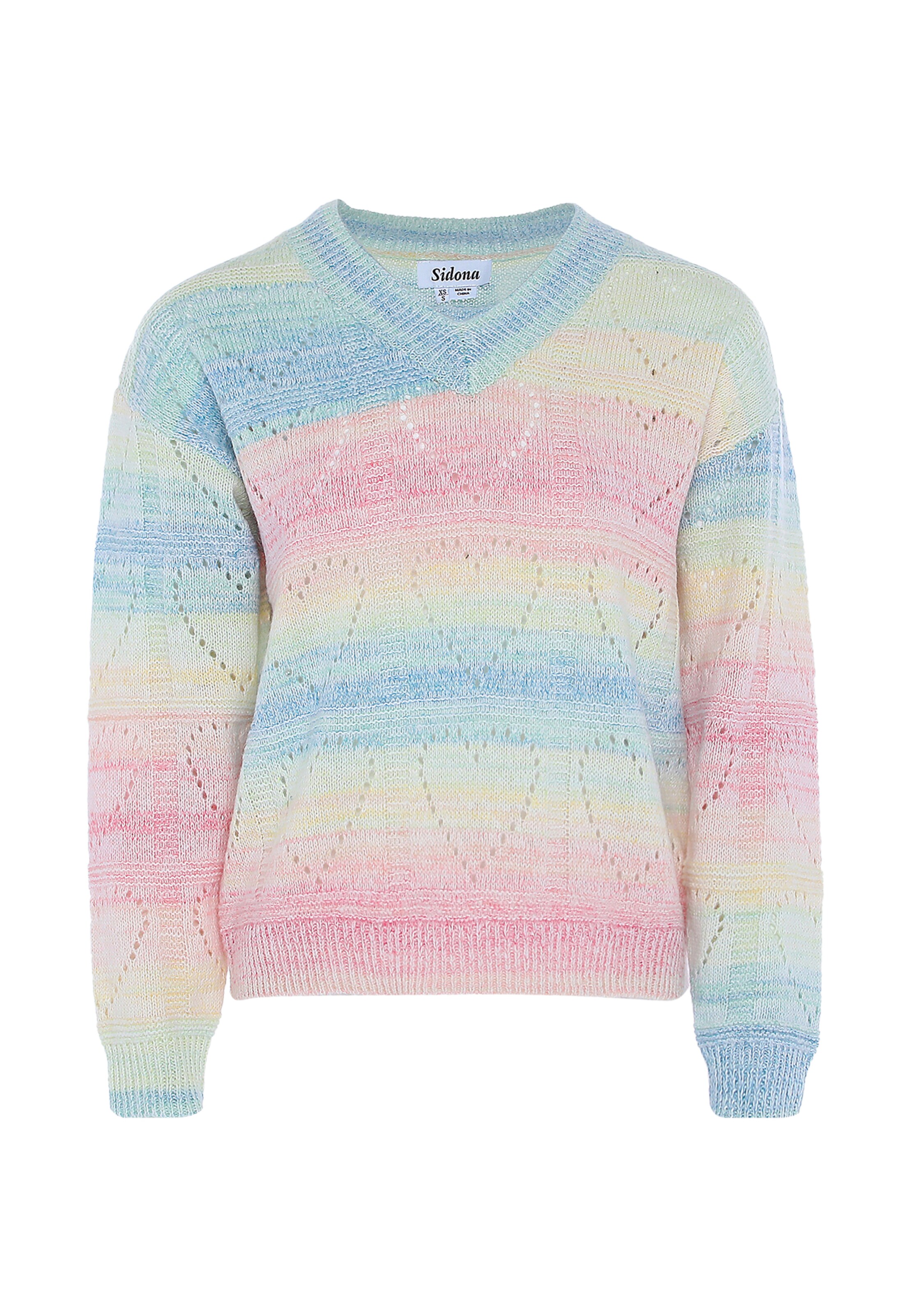 Pull-over Sidona en rose : devant