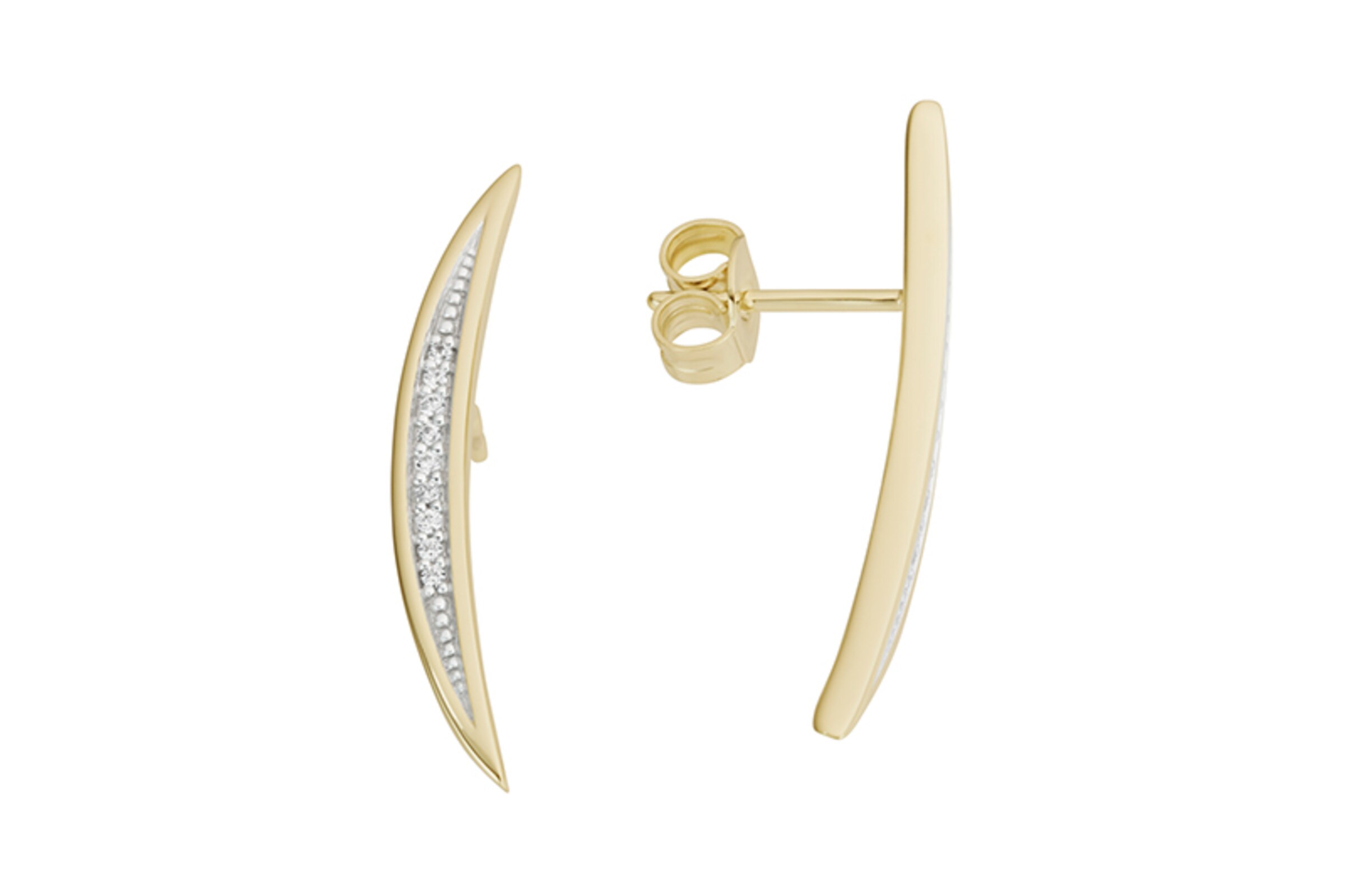 FIRETTI Ohrringe in Gold: Vorderseite