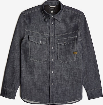 G-STAR Regular fit Overhemd 'Dakota Selvedge Shirt' in Blauw: voorkant