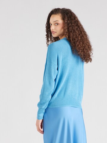 VERO MODA Knit Cardigan 'NEW LEXSUN' in Blue