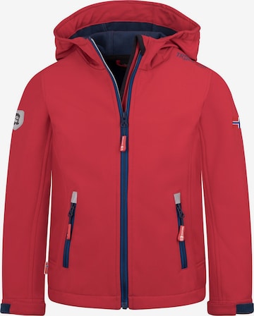TROLLKIDS Outdoor jacket in Red: front