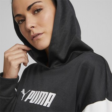 Felpa sportiva di PUMA in nero