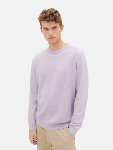 TOM TAILOR Sweter w kolorze fioletowy
