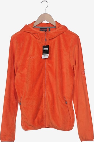 MAMMUT Sweatshirt & Zip-Up Hoodie in XL in Orange: front