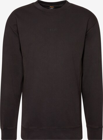 BOSS Sweatshirt 'Wefade' in Grau: predná strana