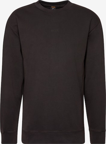 BOSS Orange Sweatshirt 'Wefade' in Grau: predná strana