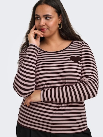 ONLY Carmakoma Shirt 'CARBodil' in Brown