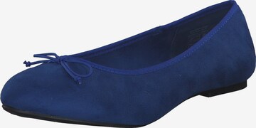 Idana Ballet Flats '221264' in Blue: front