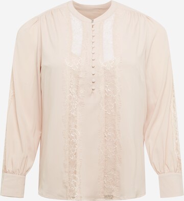 Forever New Curve Blouse 'Georgia' in Roze: voorkant