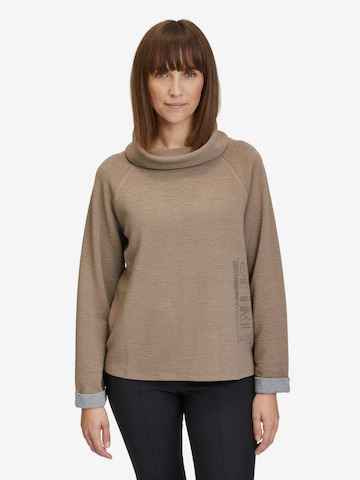 Sweat-shirt Betty Barclay en marron