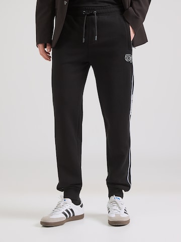 Karl Lagerfeld Regular Broek in Zwart: voorkant