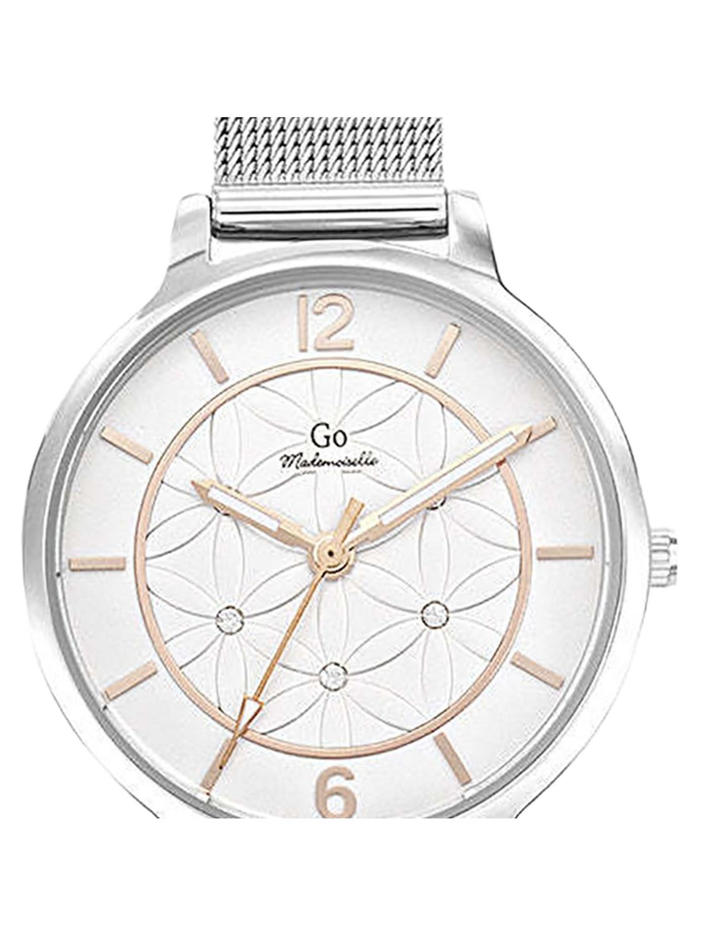 GO GirlOnly - Reloj analógico en plata