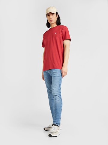 Calvin Klein Jeans T-Shirt in Rot