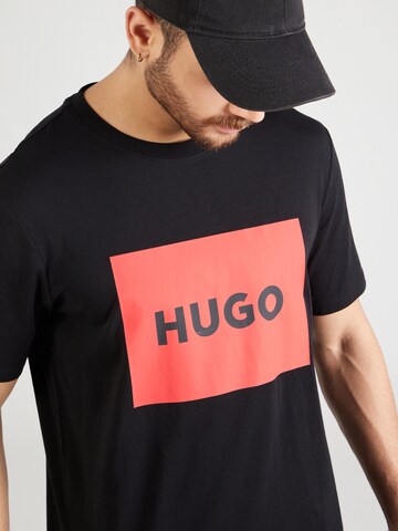 Maglietta 'Dulive222' di HUGO in nero