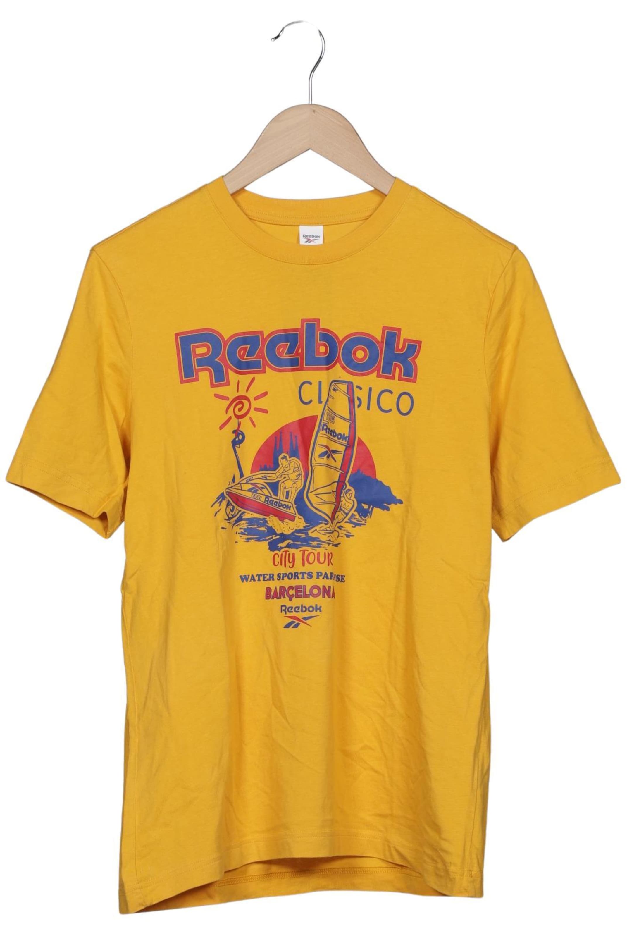 Reebok Shirt in XS in Yellow: front