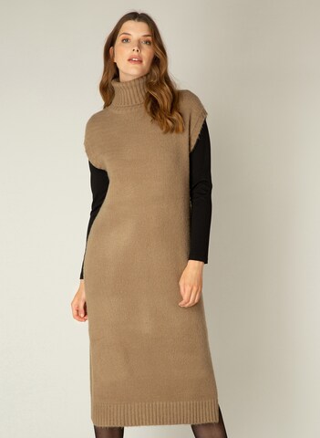YEST Dress 'Aphrodite' in Brown: front